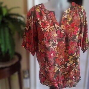 JH Collectibles Blouse EUC 1X